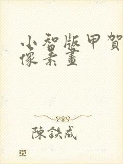 小智版甲贺忍蛙像素画