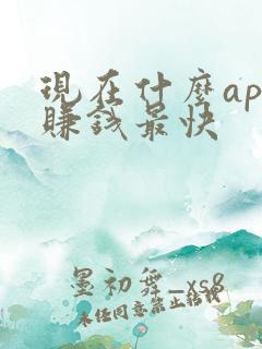 现在什么app赚钱最快