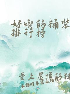 好吃的桶装泡面排行榜