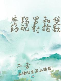 摩羯男和双子女的配对指数