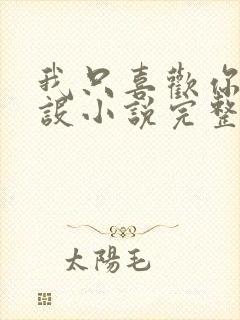 我只喜欢你的人设小说完整版全文免费阅读