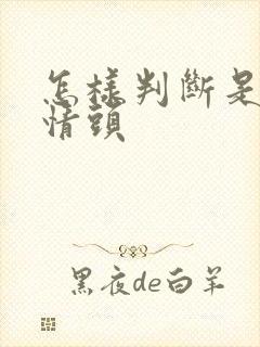 怎样判断是不是情头