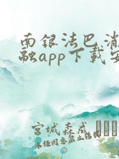 南银法巴消费金融app下载安卓