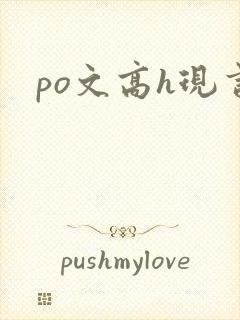 po文高h现言