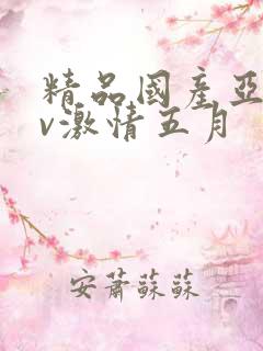 精品国产亚洲av激情五月