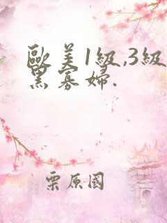 欧美1级,3级黑寡妇.