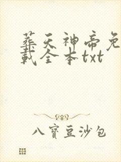 葬天神帝免费下载全本txt