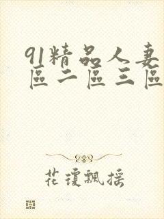 91精品人妻一区二区三区蜜桃丨