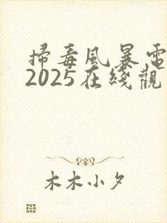 扫毒风暴电视剧2025在线观看全集