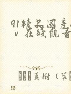 91精品国产aⅴ在线观看