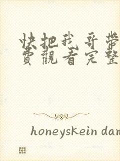 快把我哥带走免费观看完整版动漫