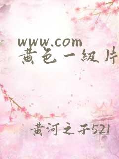 www.com黄色一级片