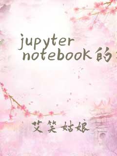 jupyter notebook的安装