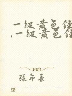 一级黄色录像片,一级黄色录像片