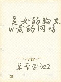 美女的胸又www黄的网站