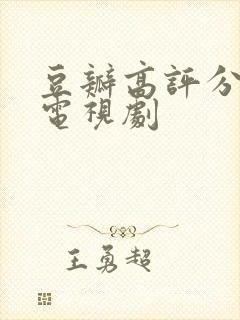 豆瓣高评分国产电视剧