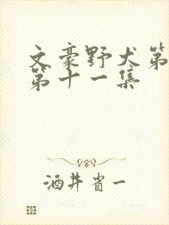 文豪野犬第三季第十一集