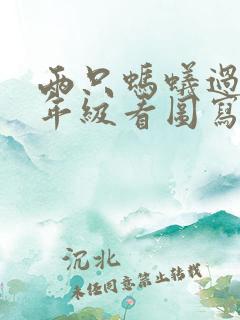 两只蚂蚁过河二年级看图写话