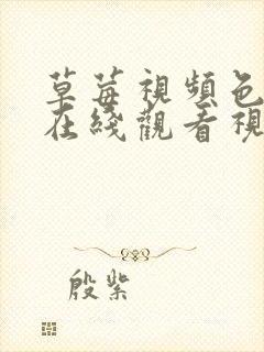 草莓视频色哟哟在线观看视频