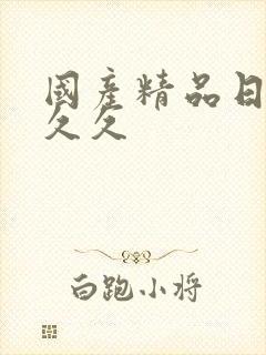 国产精品日韩久久久