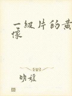 一级片的黄色录像