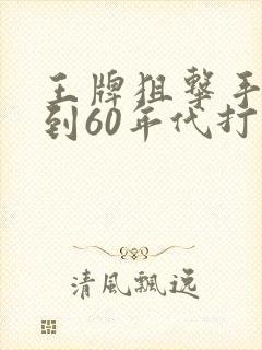 王牌狙击手重生到60年代打猎
