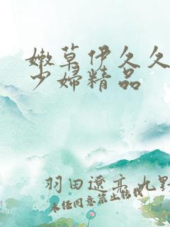 嫩草伊久久网站少妇精品