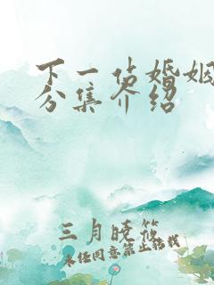 下一站婚姻剧情分集介绍