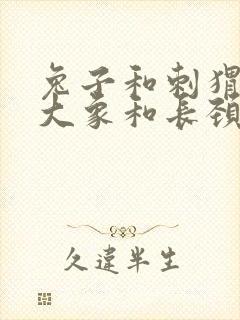 兔子和刺猬过河大象和长颈鹿来帮忙看图写话