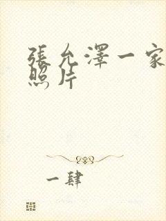 张允泽一家三口照片