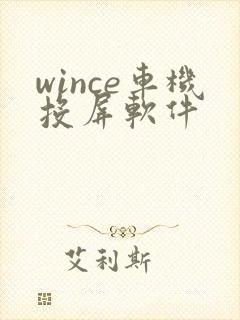 wince车机投屏软件