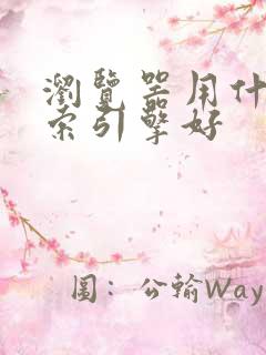 浏览器用什么搜索引擎好