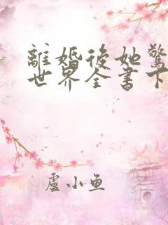 离婚后她惊艳了世界全书下载