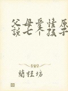 父母爱情原著小说七个孩子结局