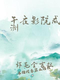 午夜影院成人亚洲