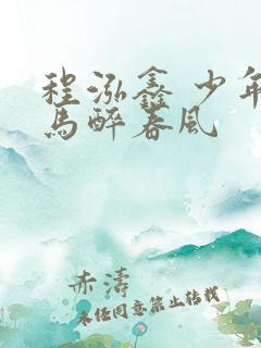 程泓鑫 少年白马醉春风