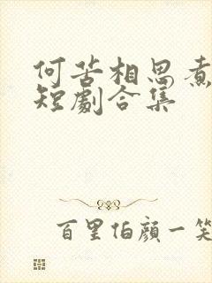 何苦相思煮余年短剧合集