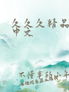 久久久精品人妻中文