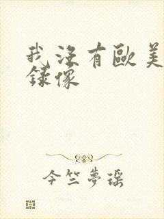 我没有欧美黄色录像