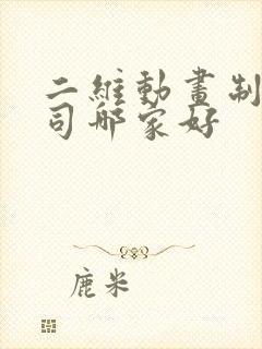 二维动画制作公司哪家好