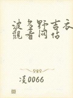 波多野吉衣在线观看网站