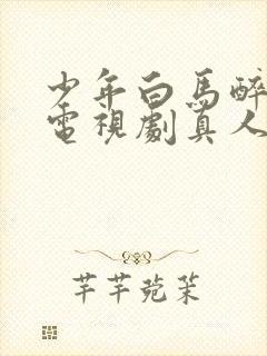 少年白马醉春风电视剧真人版18