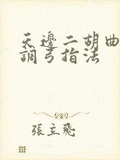 天边二胡曲谱g调弓指法