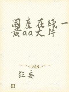 国产在线一级特黄aa大片