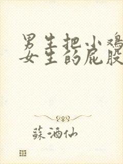 男生把小鸡插进女生的屁股里