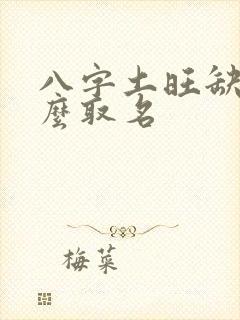 八字土旺缺金怎么取名