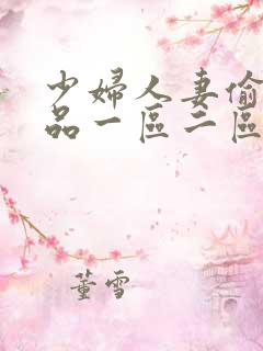 少妇人妻偷人精品一区二区九色