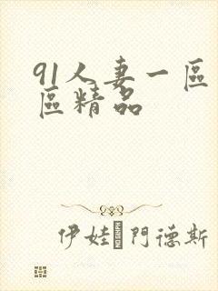 91人妻一区二区精品