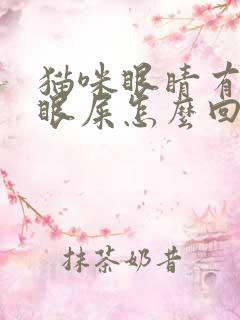 猫咪眼睛有黄色眼屎怎么回事