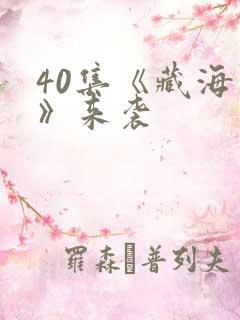 40集《藏海传》来袭